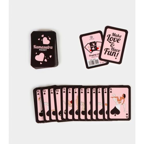 Jeu de cartes Kamasutra SECRETPLAY format poche