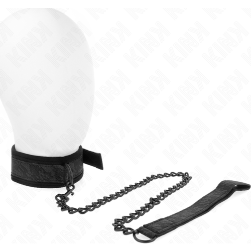 Collier KINK avec Laisse Ajustable 34-54 cm