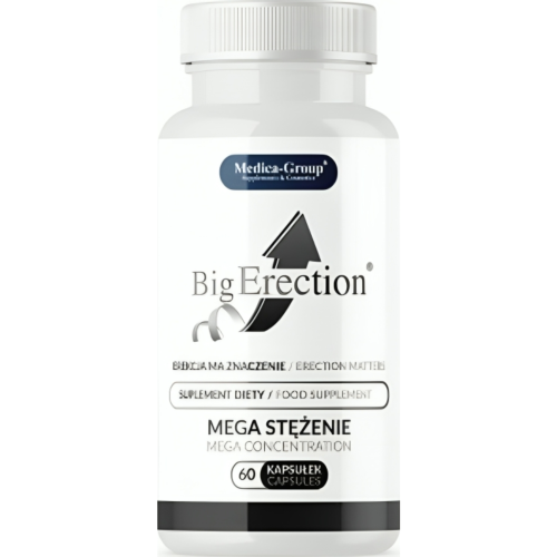 Complément Alimentaire MEDICA GROUP Big Erection pour la Vitalité Masculine