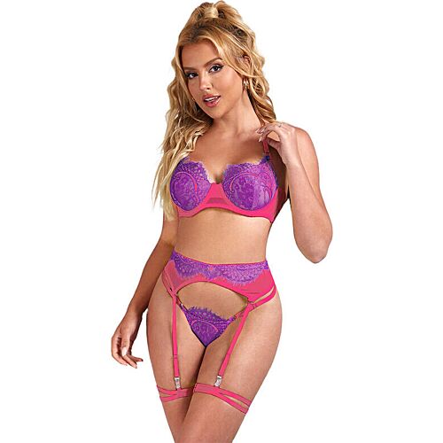 Ensemble de Lingerie SUBBLIME avec Dentelle et Lanières