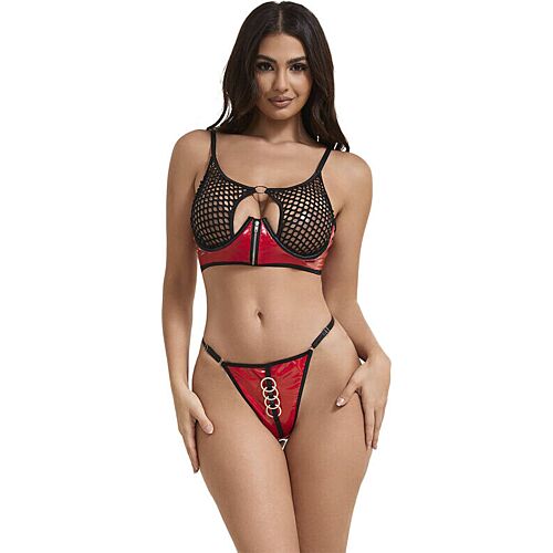 Ensemble de lingerie SUBBLIME avec fermeture éclair