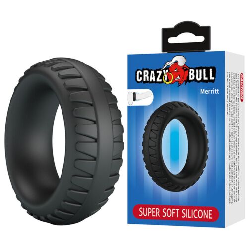 Anneau Crazy Bull Merritt avec texture stimulante