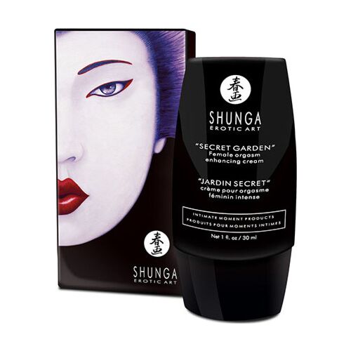 Crème d'orgasme féminin Shunga Jardin Secret