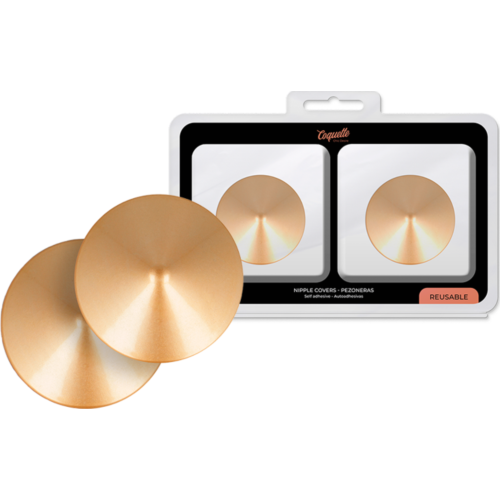 Cache-tétons Dorés Glamour