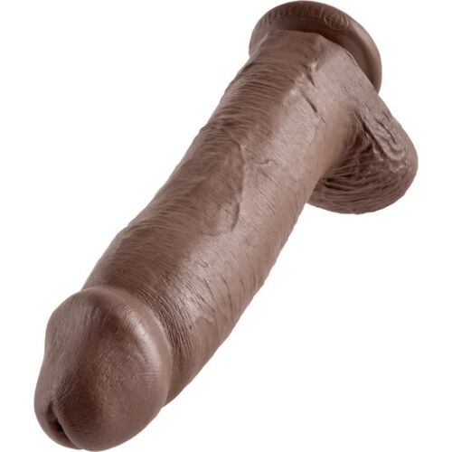 Dildo KING COCK 30.48 CM avec boules