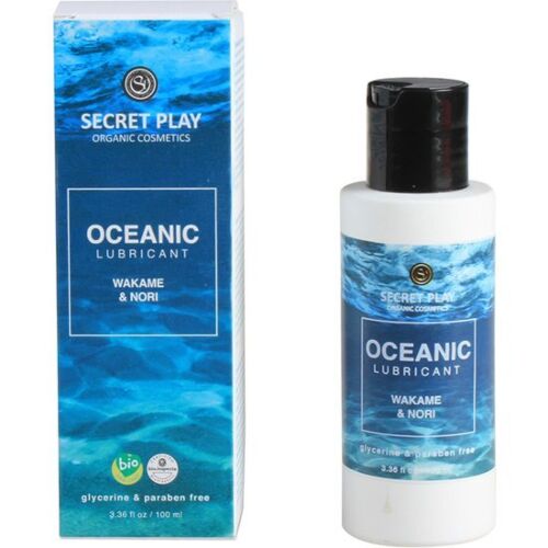 Lubrifiant Bio Secretplay Oceanic 100ml pour la peau délicate