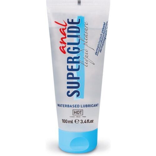 Lubrifiant anal HOT Superglide 100ml - Glisse prolongée
