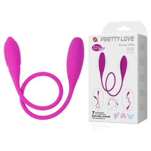 Vibrateur G Spot Pretty Love Snaky Deluxe à double stimulation