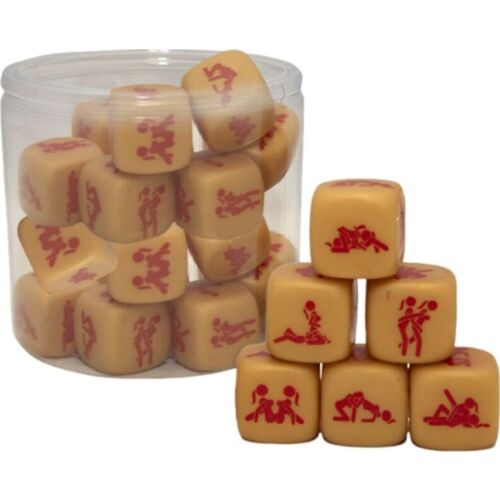 Jeux de Dés Diablo Picante - Dado doré pour postures sexuelles