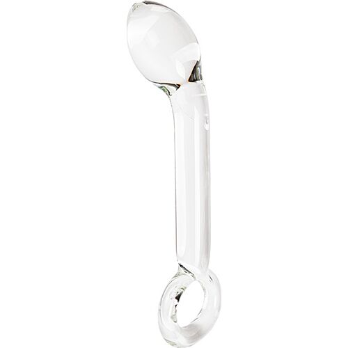 Dildo en verre S Pleasures LIBRA pour point G et prostate