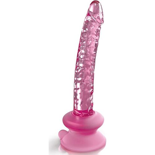 Dildo en verre ICICLES N. 86 avec ventouse