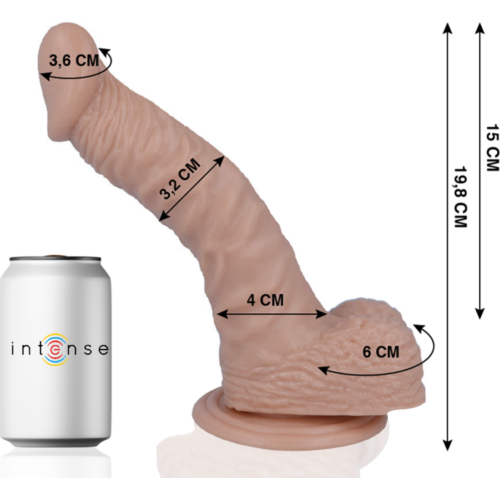 Dildo MR INTENSE 18 - 19.8 cm de plaisir réaliste