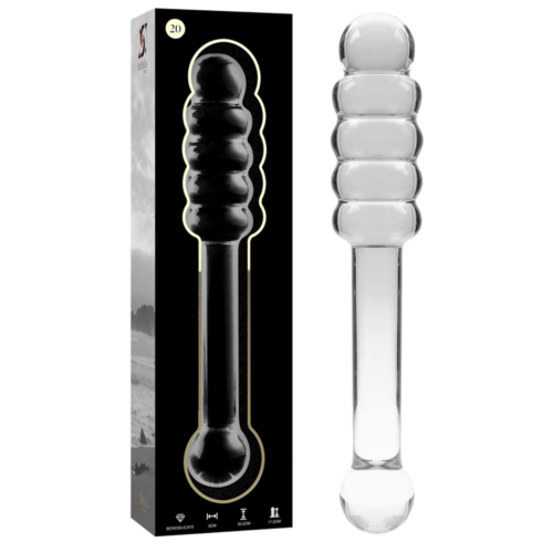 Dildo NEBULA SERIES BY IBIZA Modèle 20 en cristal borosilicate