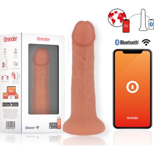 Vibrateur ONINDER Bogotá 17,5 cm - Contrôle par APP