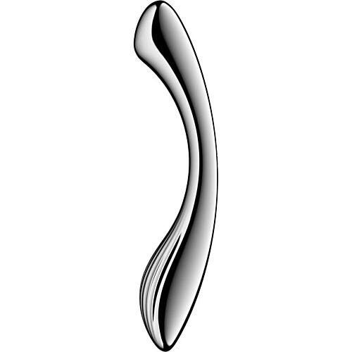 Dildo Satisfyer Pure Gravity 1 en acier inoxydable