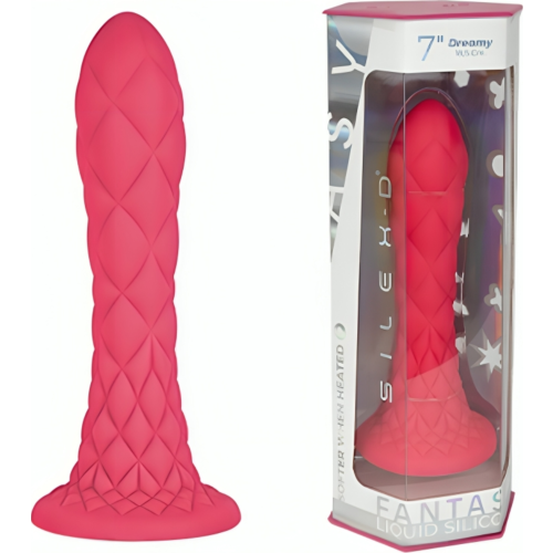 Dildo SILEXD Dreamy thermoréactif de 18,5 cm