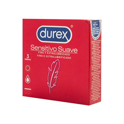 Préservatifs DUREX Sensitivo 3 unités - Fins et lubrifiés