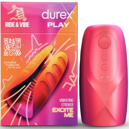 Masturbateur DUREX Ride & Vibe avec vibrations puissantes