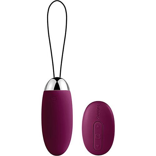 Vibromasseur SVAKOM ELVA VIOLET avec télécommande