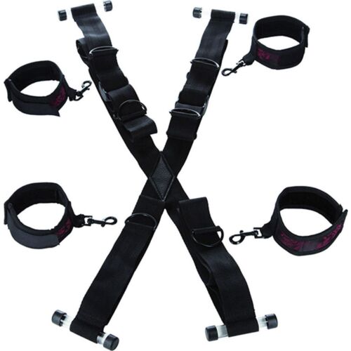 Menottes de porte CALEXOTICS Scandal en croix