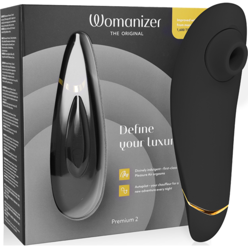 Stimulateur clitoridien WOMANIZER Premium 2 - Technologie Pleasure Air