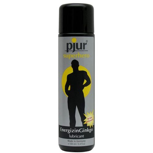 Lubrifiant Pjur Superhero Glide 30 ml avec Ginkgo stimulant