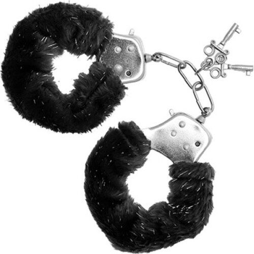 Menottes S Pleasures Furry Cuffs avec peluche
