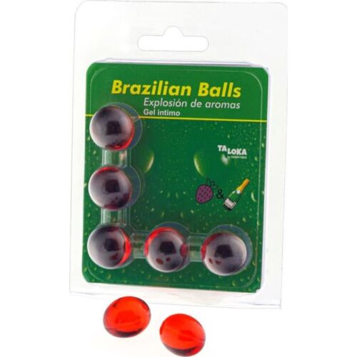 Gel Intime Brazilian Balls Fresas & Champagne