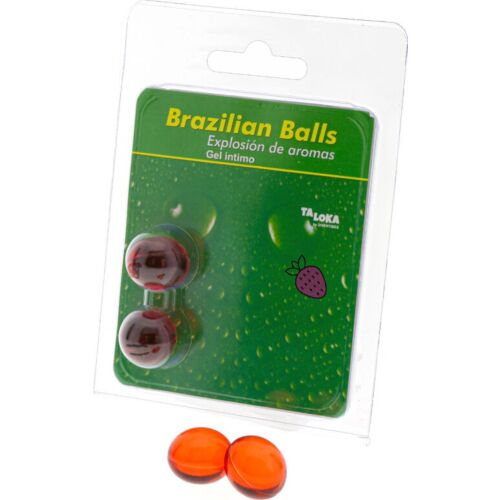 Bolas Brazilian Balls Taloka - Explosion de plaisir à la fraise