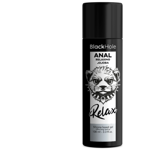 Base de Silicone BLACK HOLE - Gel Anal Relaxant au Jojoba 100 ml