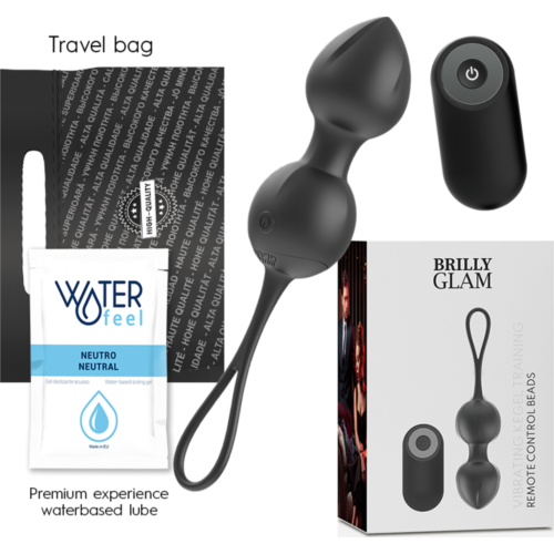 Boules de Kegel BRILLY GLAM - Vibrantes et télécommandées