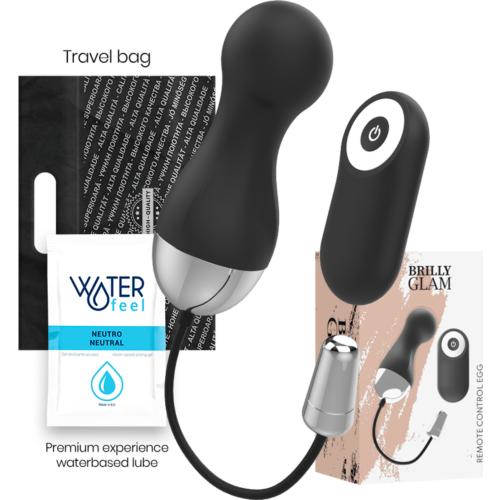 Stimulateur télécommandé Brilly Glam Ian avec 10 vitesses