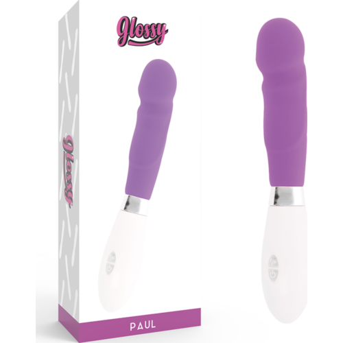 Vibrateur GLOSSY Paul - Forme réaliste et 10 modes de vibration