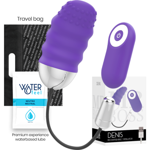 Huevo télécommandé MR. BOSS Denis avec 10 vitesses