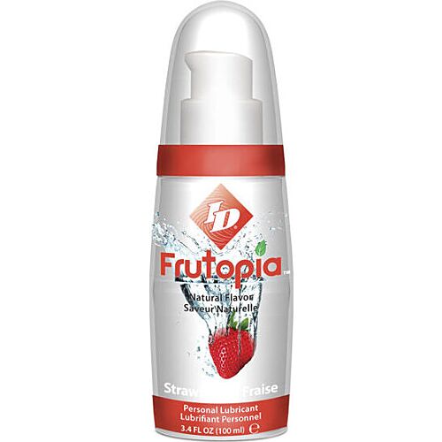 Lubrifiant comestible ID FRUTOPIA saveur fraise 100ml
