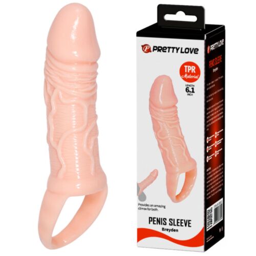 Funda pene Pretty Love Breyden avec restriction testiculaire