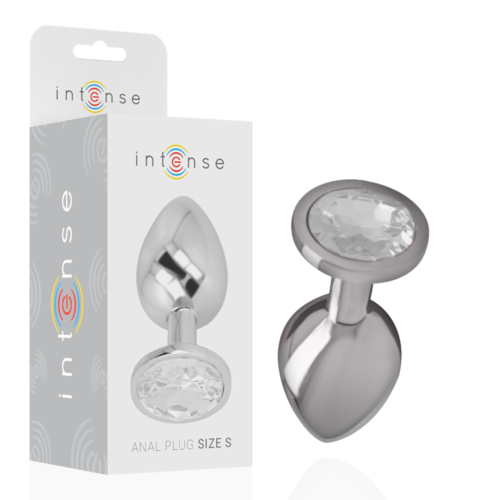 Plug Anal INTENSE avec Bijou en Diamant Taille S