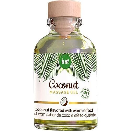 Gel de massage Intt Vegan à la Noix de Coco avec Effet Chaud 30ml