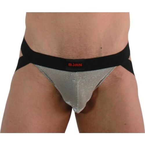 Jockstrap BURN 001 avec détails brillants et transparents