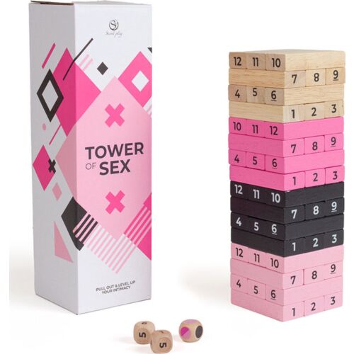 Jeu de couple SECRETPLAY Tower of Sex - Défiez vos limites