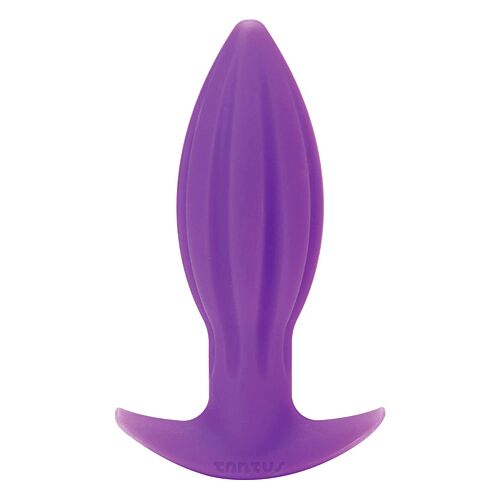 Plug Tantus Juice Purple avec pointe conique et bulbe