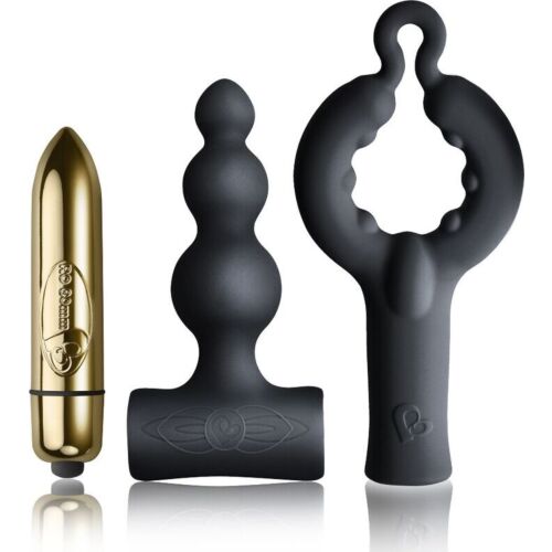 Pack pour couples ROCKS-OFF Silhouette — kit vibrant