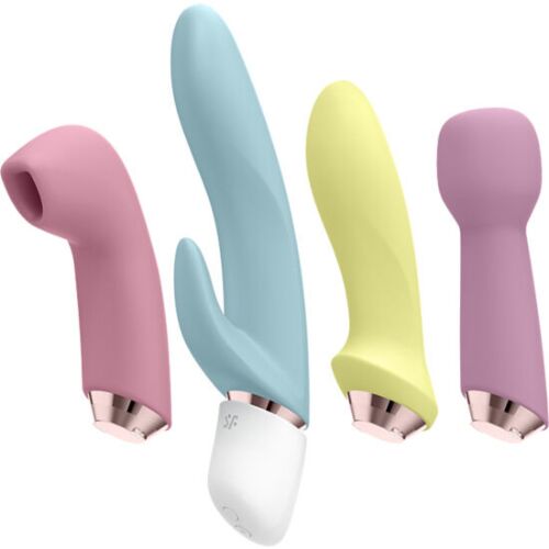 Stimulateur à Succion Satisfyer Marvelous Four Set | 4 en 1
