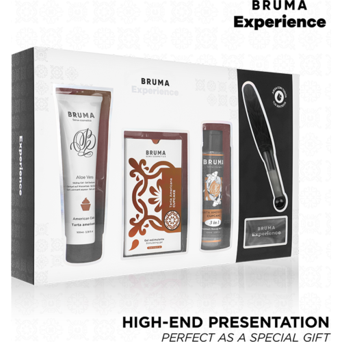 Kit de massage BRUMA XPERIENCE avec gel stimulant