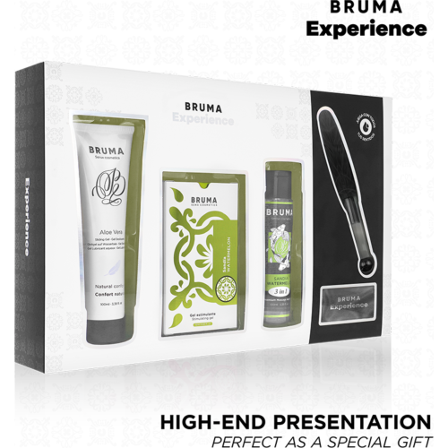 Kit de massage BRUMA XPERIENCE avec gel stimulant