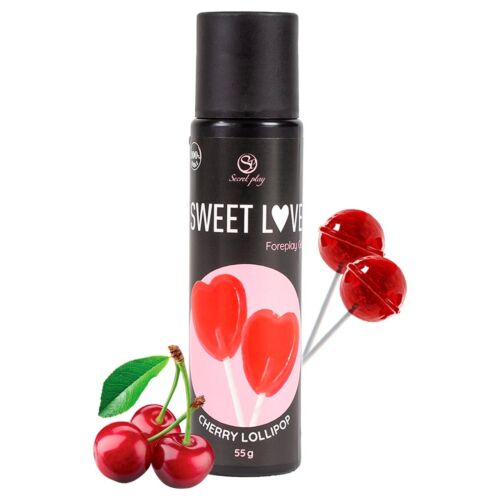Lubrifiant comestible SECRETPLAY Cerise Lollipop 60 ml