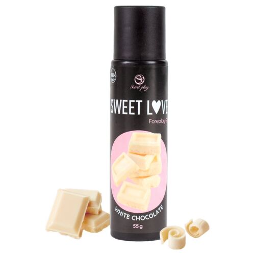 Lubrifiant comestible SECRETPLAY chocolat blanc 60 ml
