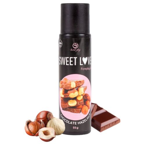 Lubrifiant Secretplay Gel Sweet Love Chocolat à la Noisette 60 ml