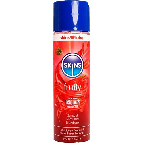 Lubrifiant Skins Fruity Fraise 130 ml