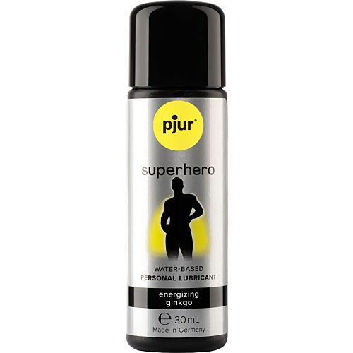 Lubrifiant Pjur Superhero Glide 30 ml avec Ginkgo